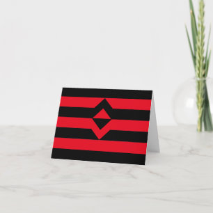 Vuist Pride Vlag Bedankkaart