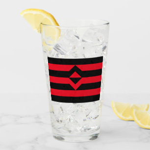 Vuist Pride Vlag Glas