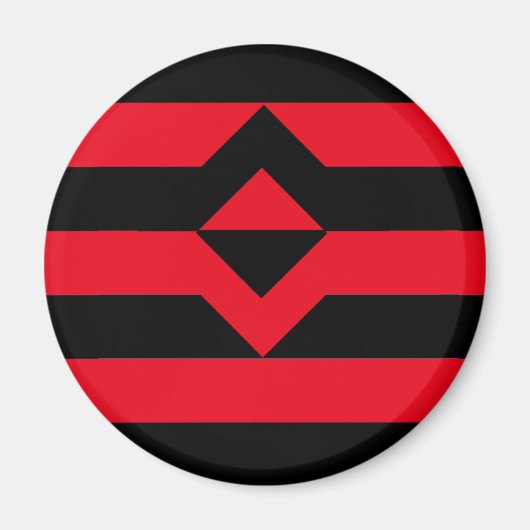 Vuist Pride Vlag Magneet (Voorkant)