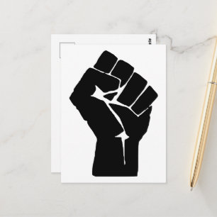 Vuist, Rebel, Relletje, Verzet, Communistische Sti Briefkaart