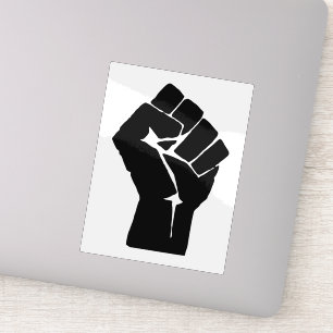 Vuist, Rebel, Relletje, Verzet, Communistische Sti Sticker