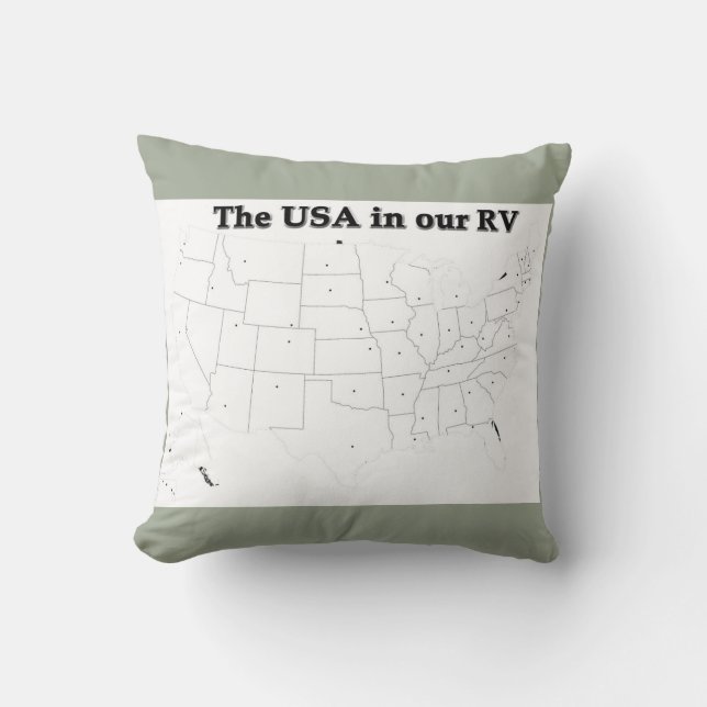 Vul de staten in kussen (Voorkant)