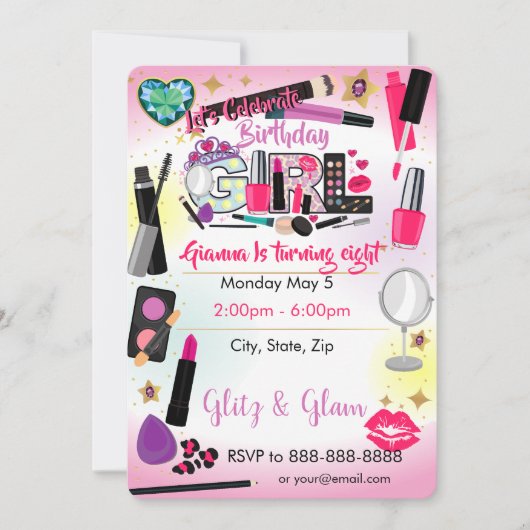 Vul de uitnodiging van de Dag in (Voorkant)