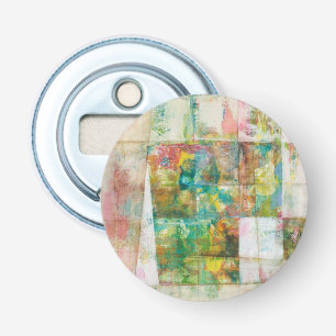 Vul een boe IV in Button Flesopener