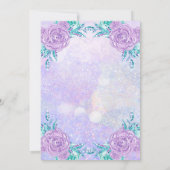 Vul eenhoorn uitnodiging in (Achterkant)