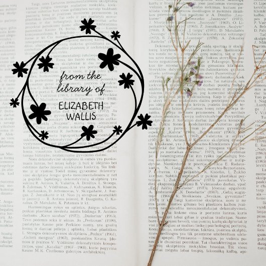 Vul het Casual Manuscript van de Naam van de Douan Rubberstempel