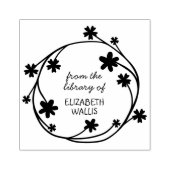 Vul het Casual Manuscript van de Naam van de Douan Rubberstempel (Afrduk)