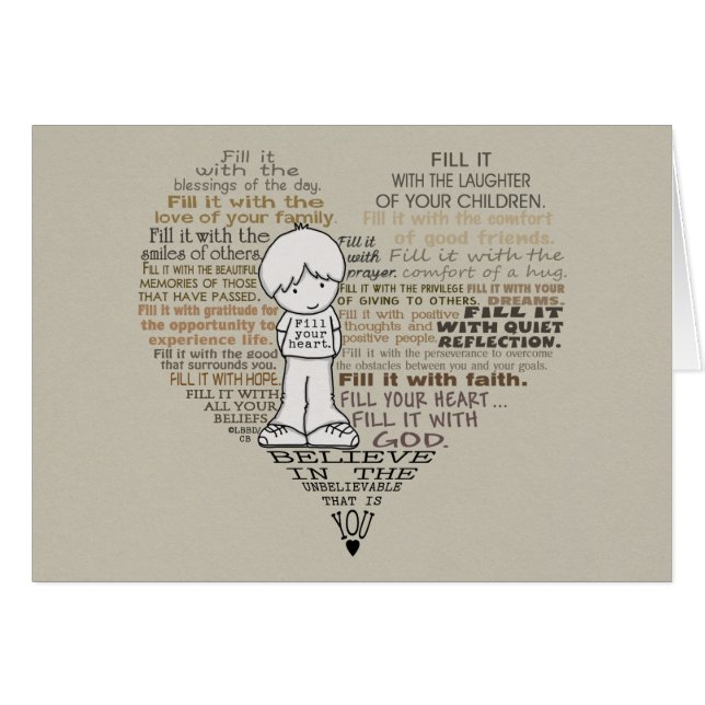 Vul je hart-toon (Voorkant Horizontaal)