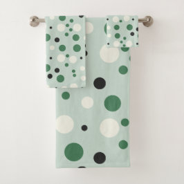 Vul je leven met Joy Polka dot patroon Bad Handdoek