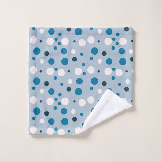 Vul je leven met Joy Polka dot patroon Bad Handdoek (Wasdoekje)