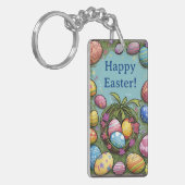 Vul je mandje met Joy Easter Acryl Sleutelhanger (Voorkant Links)