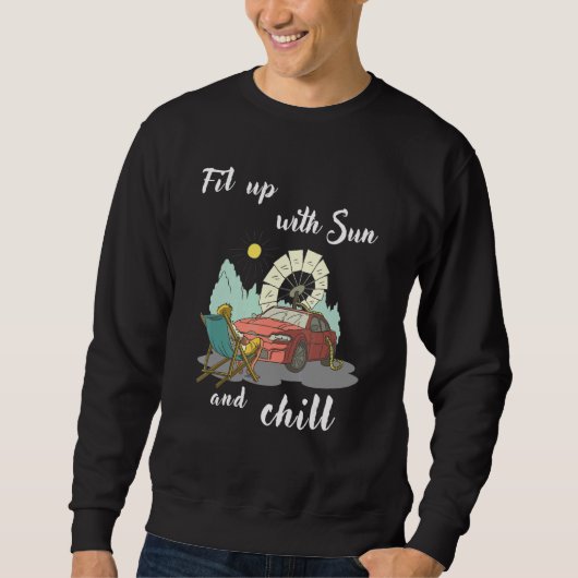 Vul met zon en koude. Maak de wereld beter W Trui (Voorkant)