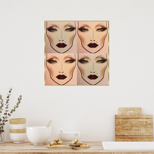 Vul SET in Poster (Keuken)