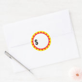 Vul uw eigen prijs korting stickers in (Envelop)