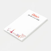 Vul vandaag dingen in /editable text post-it® notes (Schuin)