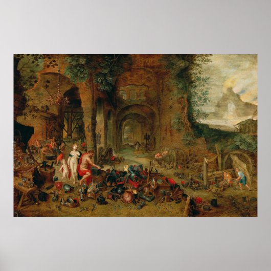 Vulcaan Poster (Voorkant)