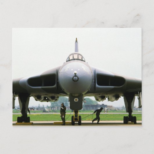 Vulcan Bomber Briefkaart (Voorkant)