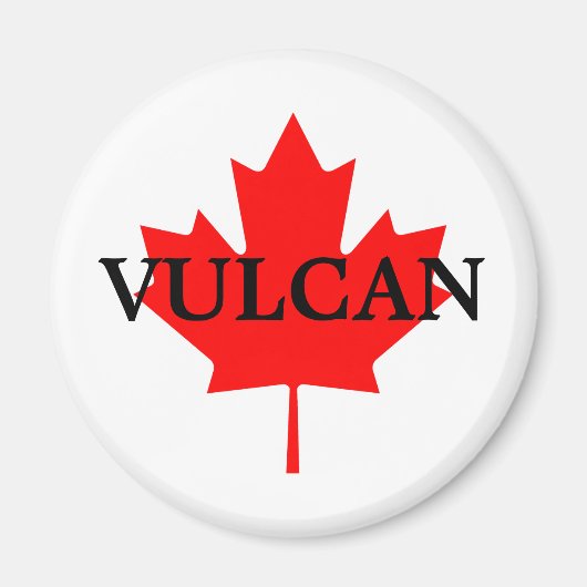 VULCAN MAGNEET (Voorkant)