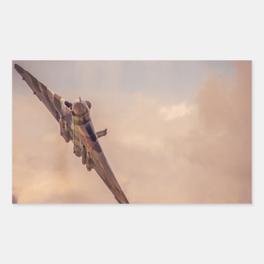 Vulcan Rechthoekige Sticker (Voorkant)