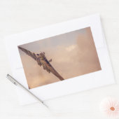 Vulcan Rechthoekige Sticker (Envelop)