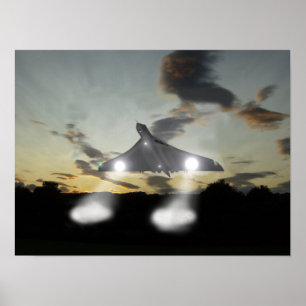 Vulcan-seconden van touchdown poster