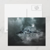 Vulcan-Storm Briefkaart (Voorkant / Achterkant)