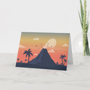Vulcano Mountain Scene Designer Kaart