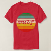 Vulf Retro Sunset Vulfpeck Design T-shirt (Design voorkant)