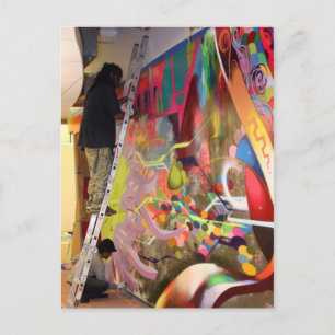 Vulkaan (10) briefkaart