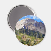 Vulkaan Mount Lassen Magneet (Voorkant / Achterkant)
