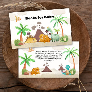 Vulkaan Uitbroedende Dino Boeken Voor Jongens Baby Informatiekaartje
