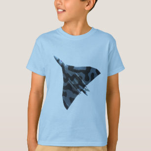 Vulkaanbommenwerper in vlucht t-shirt