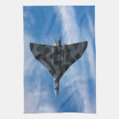 Vulkaanbommenwerper in vlucht theedoek (Verticaal)