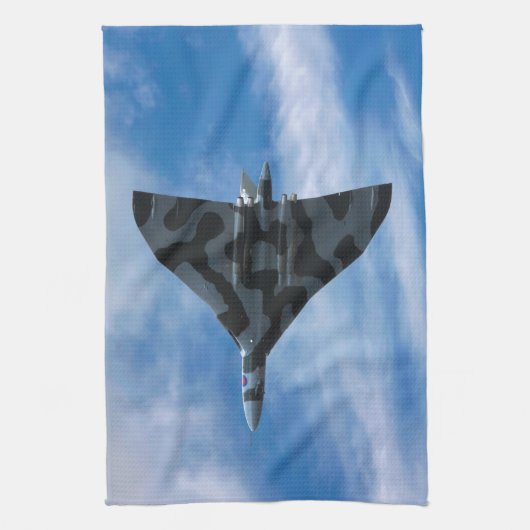 Vulkaanbommenwerper in vlucht theedoek (Verticaal)