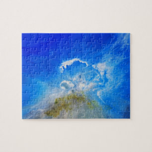 vulkaanuitbarsting legpuzzel