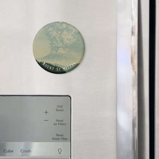 vulkaanuitbarsting op Mount St Helens Magneet (Insitu (Koelkast))