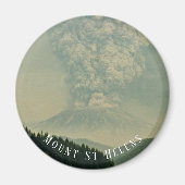 vulkaanuitbarsting op Mount St Helens Magneet (Voorkant)