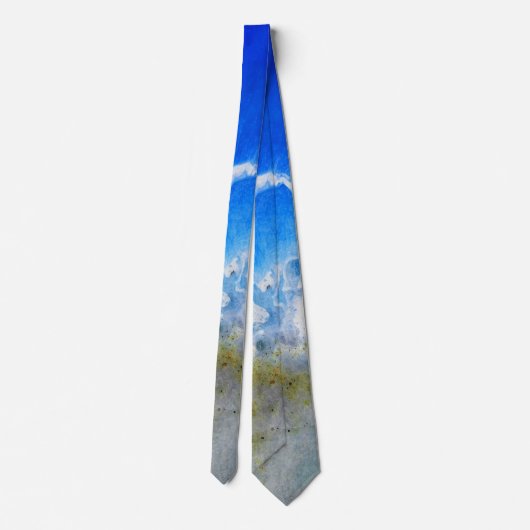 vulkaanuitbarsting stropdas (Achterkant)