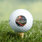 vulkaanuitbarstingen golfballen (Insitu Shirt)