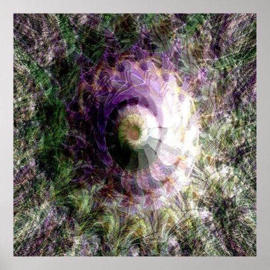 Vulkaanuitzicht..... Poster (Voorkant)