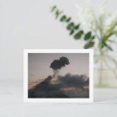 Vulkan Fuego in Guatemala Feestdagenkaart (Staand voorkant)