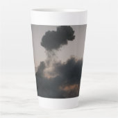 Vulkan Fuego in Guatemala Latte Mok (Voorkant)