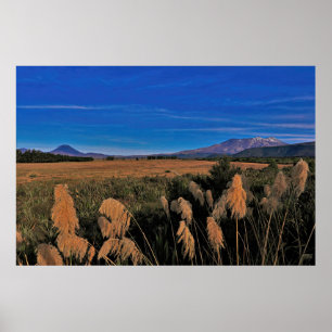 Vulkanen van Tongariro Poster