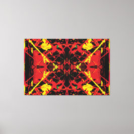 Vulkanisch centrum spatten 60x40 canvas afdruk