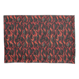 Vulkanisch Magma vulkaan patroon Kussensloop