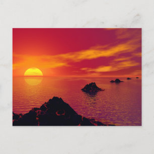 vulkanische keten briefkaart