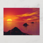 vulkanische keten briefkaart (Voorkant)