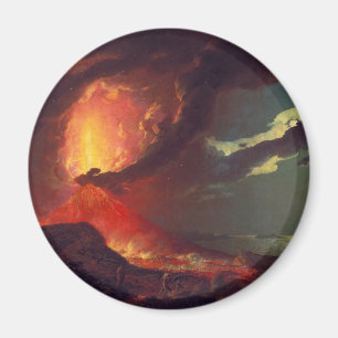 Vulkanische uitbarsting van de Mount Vesuvius (Lev Magneet