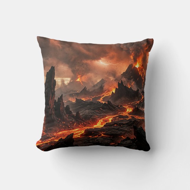 Vulkanlava Kussen (Voorkant)
