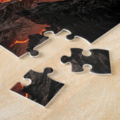 Vulkanlava Legpuzzel (Zijkant)